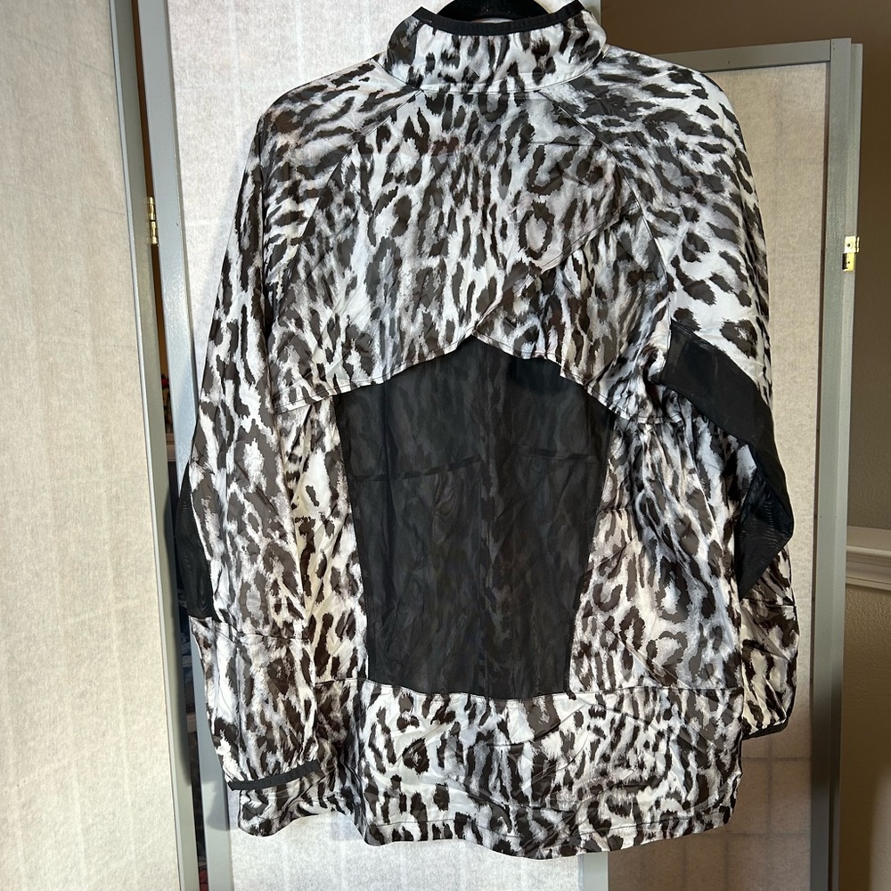 NWT LuLaRoe Determined lightweight full zip jacket with high-low hem & mesh back - Picture 8 of 8